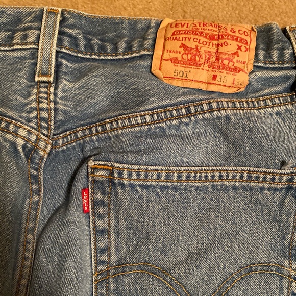 levis 501 aged vintage